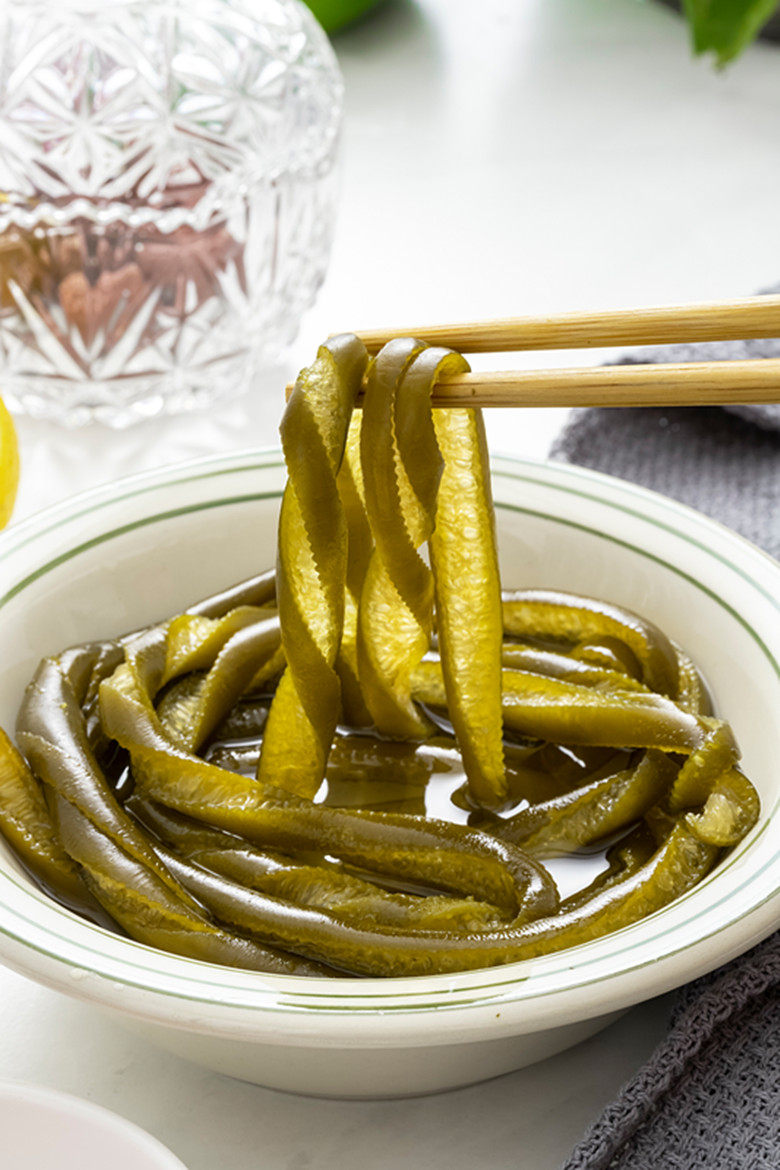 海茸丝干货海耸海蓉海荣海龙筋海菜海藻菜海松茸海茸菜非即食