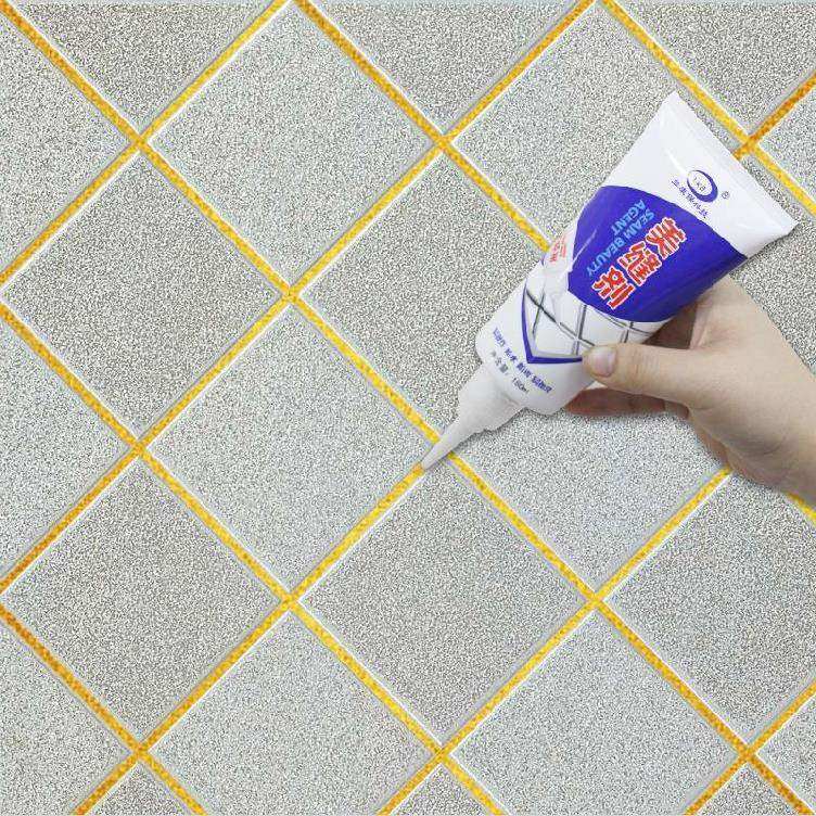 美缝剂仿古砖洗漱擦洗白色勾缝剂墙砖地板板砖家用勾缝剂