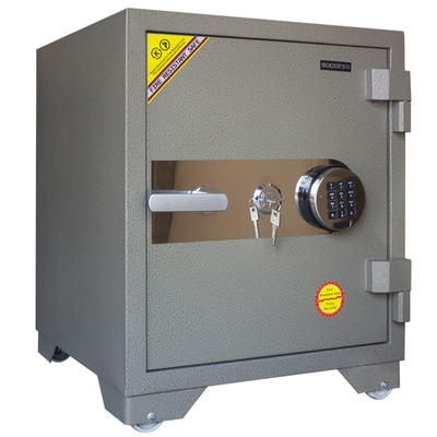 保险柜双锁机械锁图片