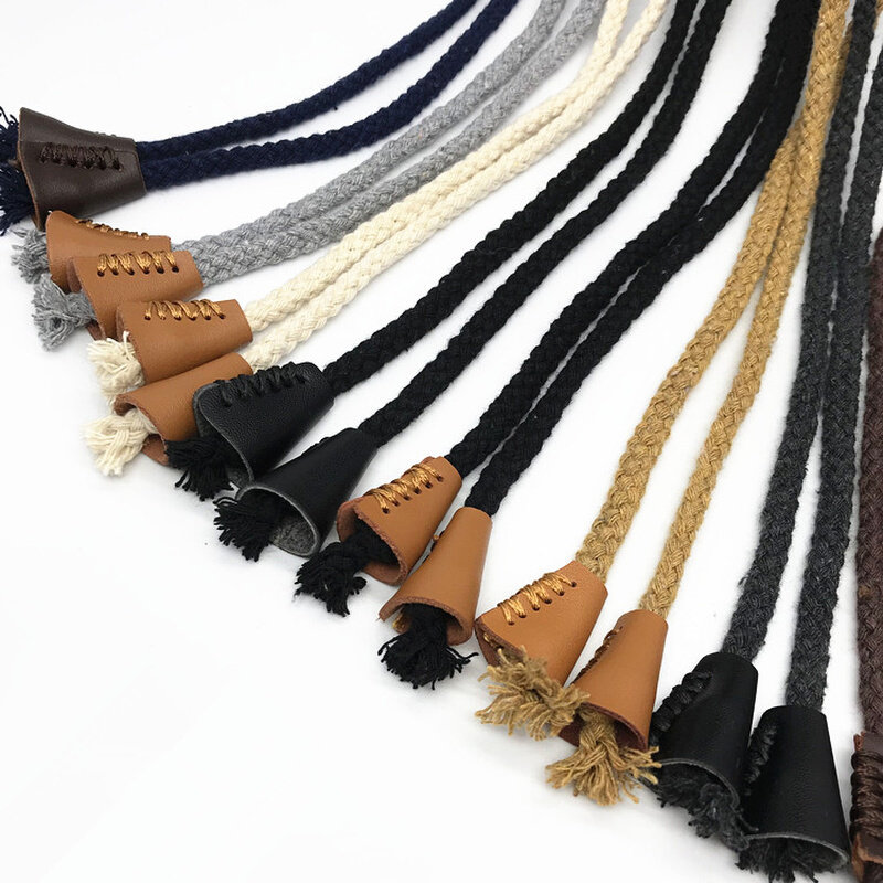 全国包邮新款运动裤子抽绳带子金属头腰带裤腰绳彩色卫衣帽绳子带