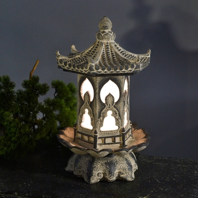 仿古中式灯具茶楼茶室台灯户外室外庭院花园宫廷灯禅意装饰摆件.