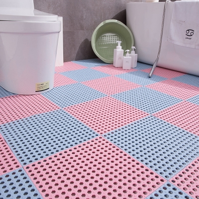 洗澡间防水地胶防摔防滑地板垫塑料铺地卫生间厕所淋浴房浴室家用