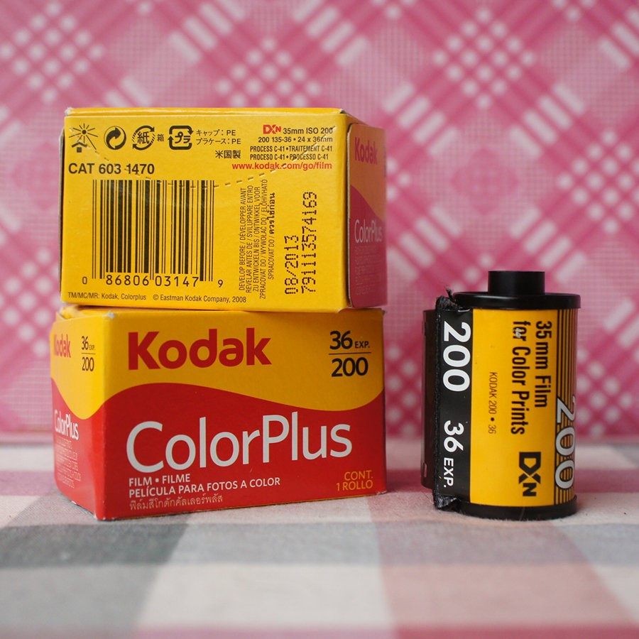 远期美国原装柯达易拍colorplus200度135彩色负片胶卷色彩鲜艳