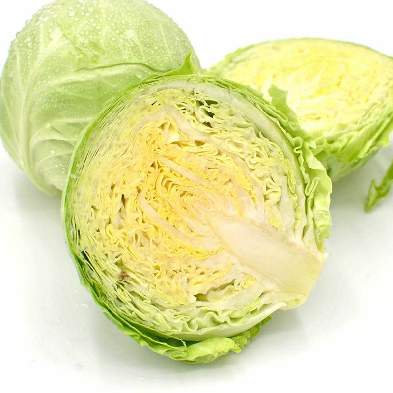 云南新鲜蔬菜绿甘蓝10斤圆白菜卷心菜包菜莲花白泡菜农家自种包邮