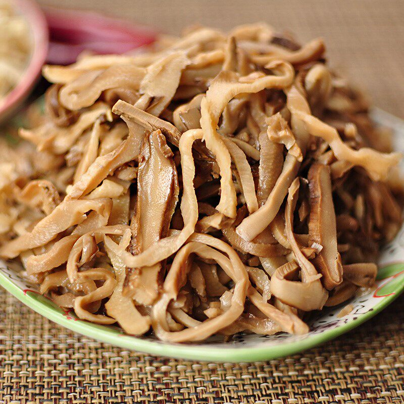 烟笋 湖南特产 烟熏柴火江西袋装丝井冈山2袋500克 油焖笋免切 农