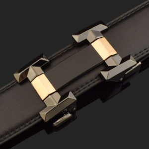 时尚皮带男士真皮正品自动扣休闲腰带男黑色年轻人个性西服裤腰带