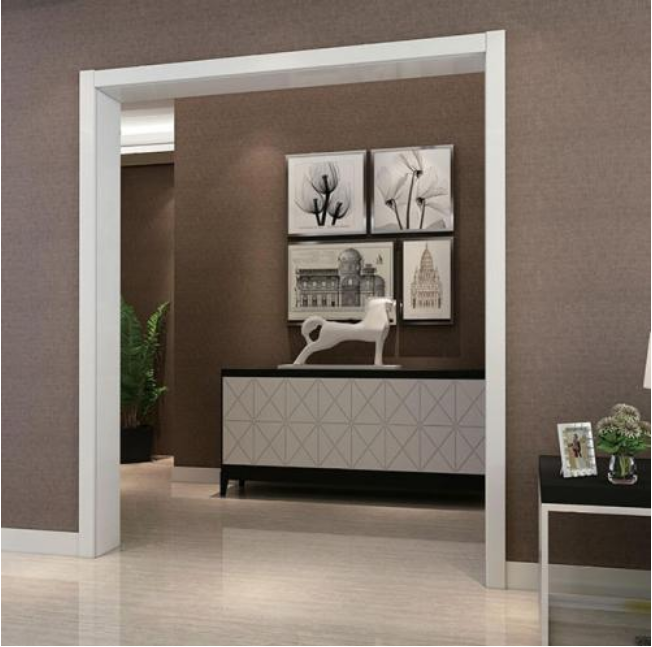 门套包边定制实木线条窗户阳台垭口飘窗进户门套自装烤漆免漆边框