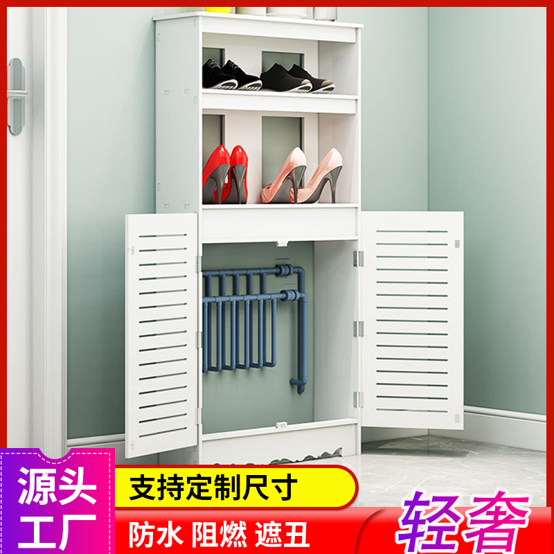 地暖分水器遮挡柜地热箱创意卫生间挡暖气的柜子片装饰全包罩防水