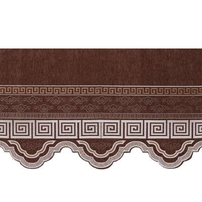 新帘头帘头卧室e客厅落地飘成品帘头中式窗幔窗帘