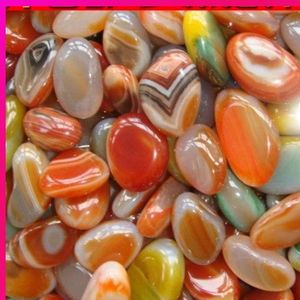 五彩石 鱼缸石 鹅卵精品雨花石 玛瑙石 石 养花装修铺地花盆园