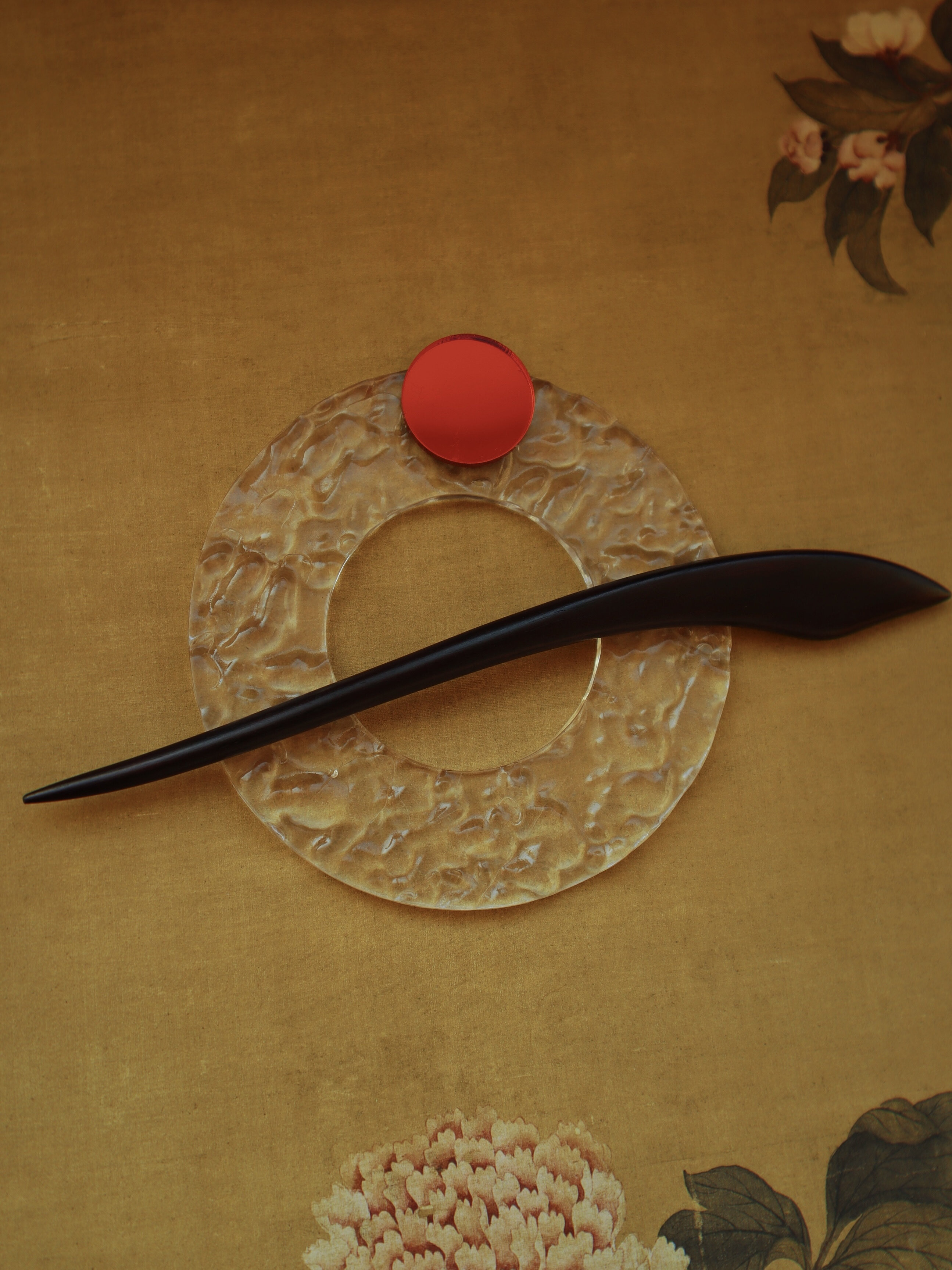 典马发盘尾国古本i簪束原风美东发古韵复式中创韵味》旭《方日辫