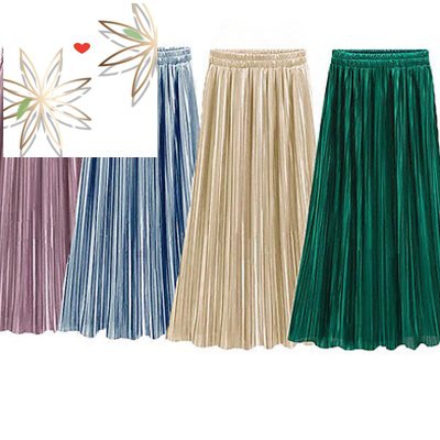 New Ladies Women Silky Long Maxi Skirts Pink Purple Green S|msdalam kategori Butik wanita / wanita, skirt - dari Buy2taobao.com untuk memberikan perkhidmatan ejen Taobao profesional membeli
