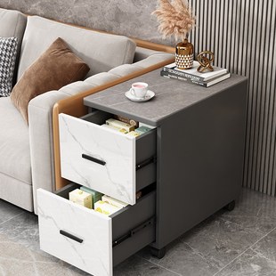 沙发边柜侧边柜家用客厅茶几多功能
