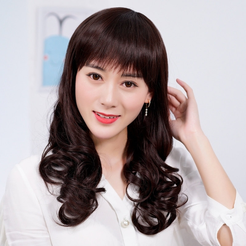 假发套女真人发丝