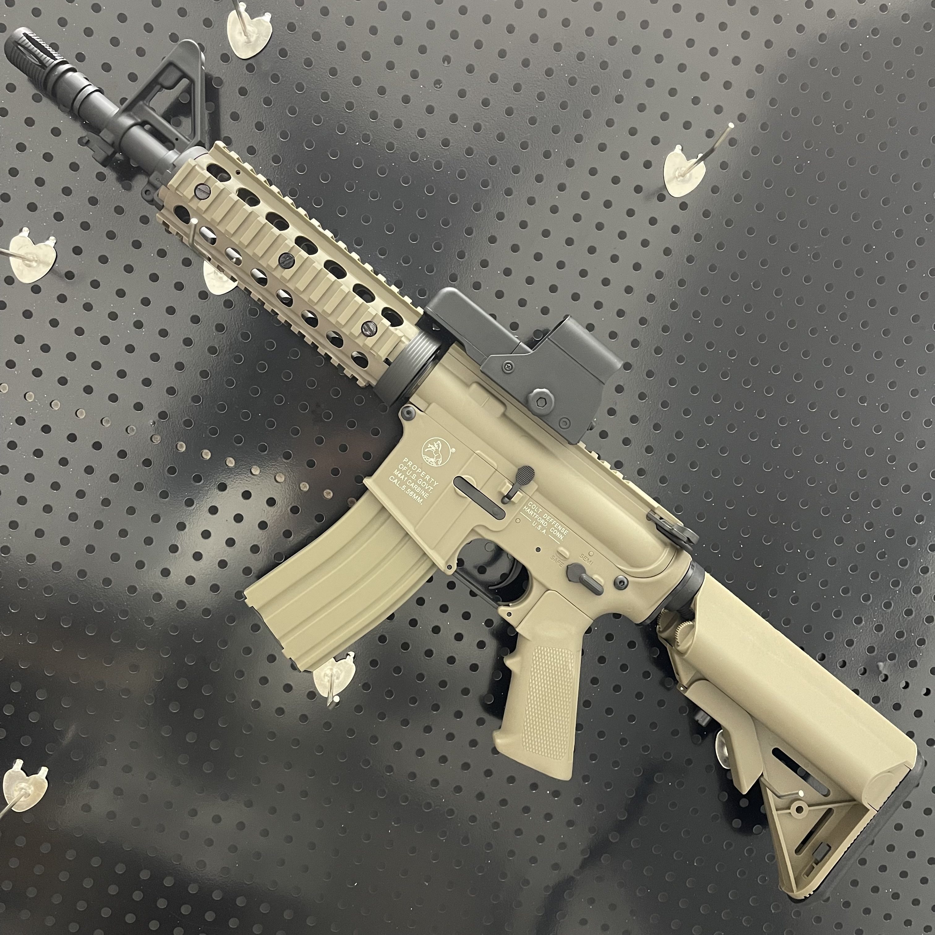 军典司马m4cqb连发成人玩具枪mp5电动cs玩具枪scar模型道具抢