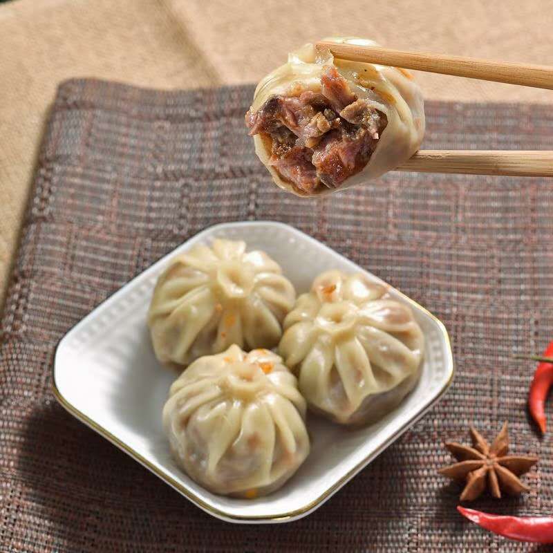 雍运薄皮包子水晶包素包子酱肉包子商用冷冻半成品面点小点心