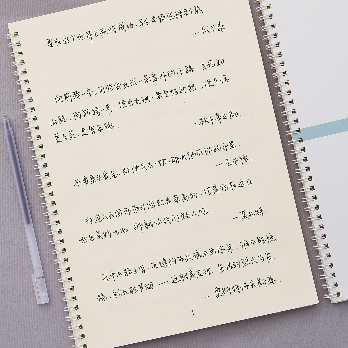 诺诺手写小清新速成行楷手写体字帖清秀女生字体临摹漂亮练字贴成人