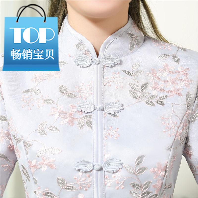 2019中式伴娘服長j款灰色保守保暖伴娘團伴娘禮服複古民族風伴娘在類目 女裝/女士精品, 婚紗/旗袍/禮服, 禮服/晚裝中 - 來自Buy2taobao.com提供專業的淘寶代購服務