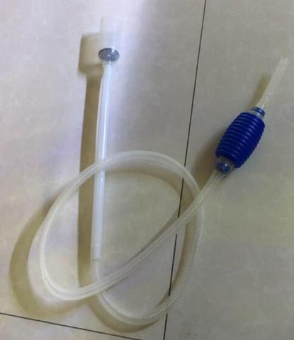 家用水族箱鱼缸底部换水工具乌龟缸吸便器吸管排污管子手动排水