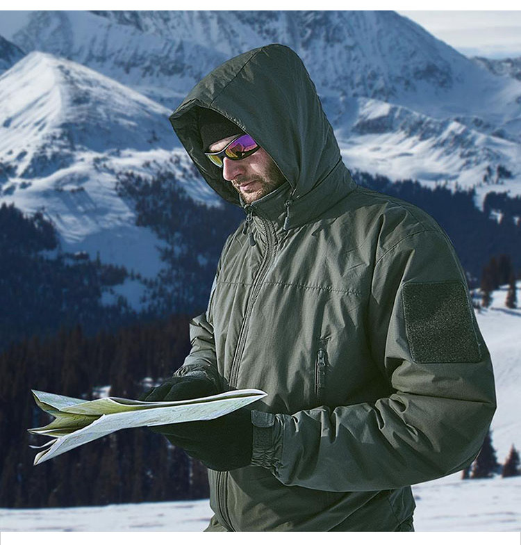 卡伦西亚军鸟l7飞禽军版战术棉服登山滑雪外套轻量化防寒棉衣男冬