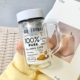水杯2025高颜值可爱小猫涂鸦双层玻璃杯带把手茶水分离泡茶水杯子