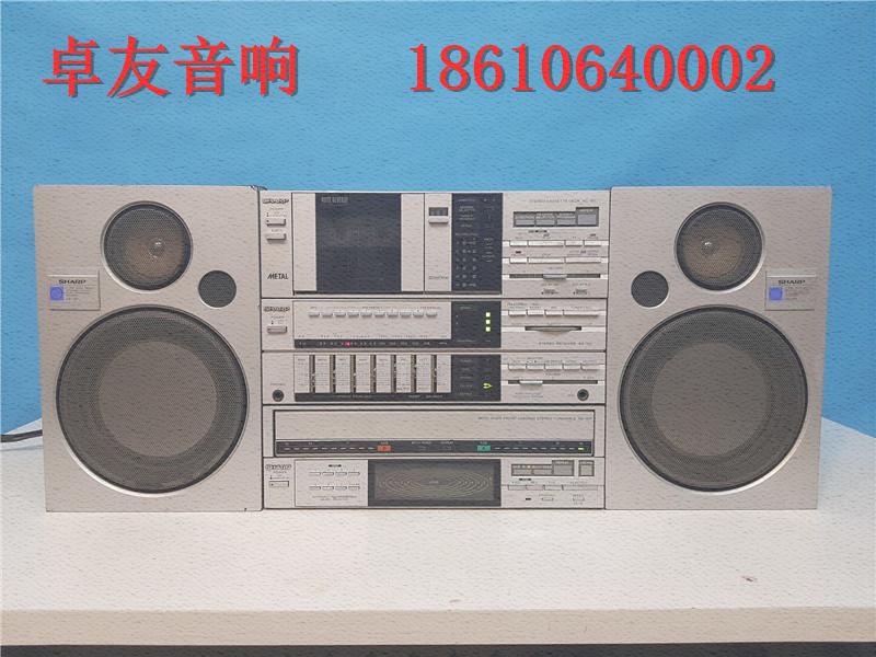二手音响 日本进口夏普 sa-107x 古董组合ld音响 收藏级老音响