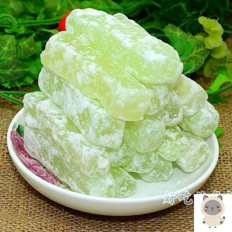 冬瓜糖5斤冬瓜丁冬瓜条东瓜粒干冰粉料五仁月饼馅怀旧甜食品