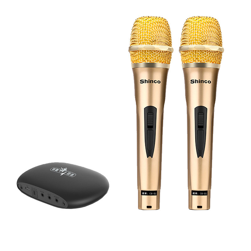 shinco新科电脑无线麦克风电视无线话筒手持话筒电脑唱歌话筒