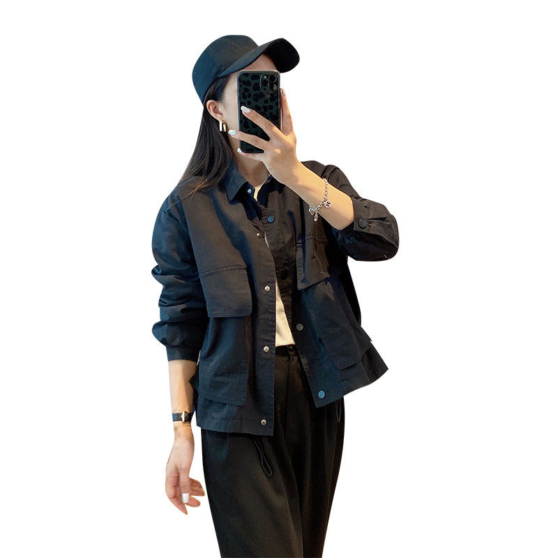 工装外套女小个子