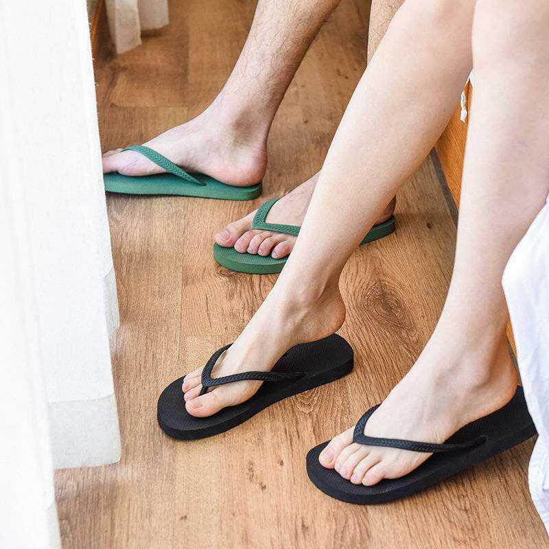 网易严选人字拖男韩版个性情侣拖鞋夏一男一女男士拖鞋夏外穿防滑