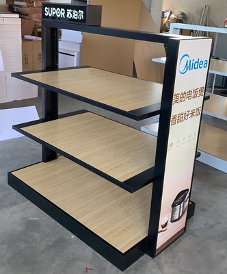 可开票小家电中岛柜展示柜炒锅电饭锅展架货架电磁炉展台多用锅电