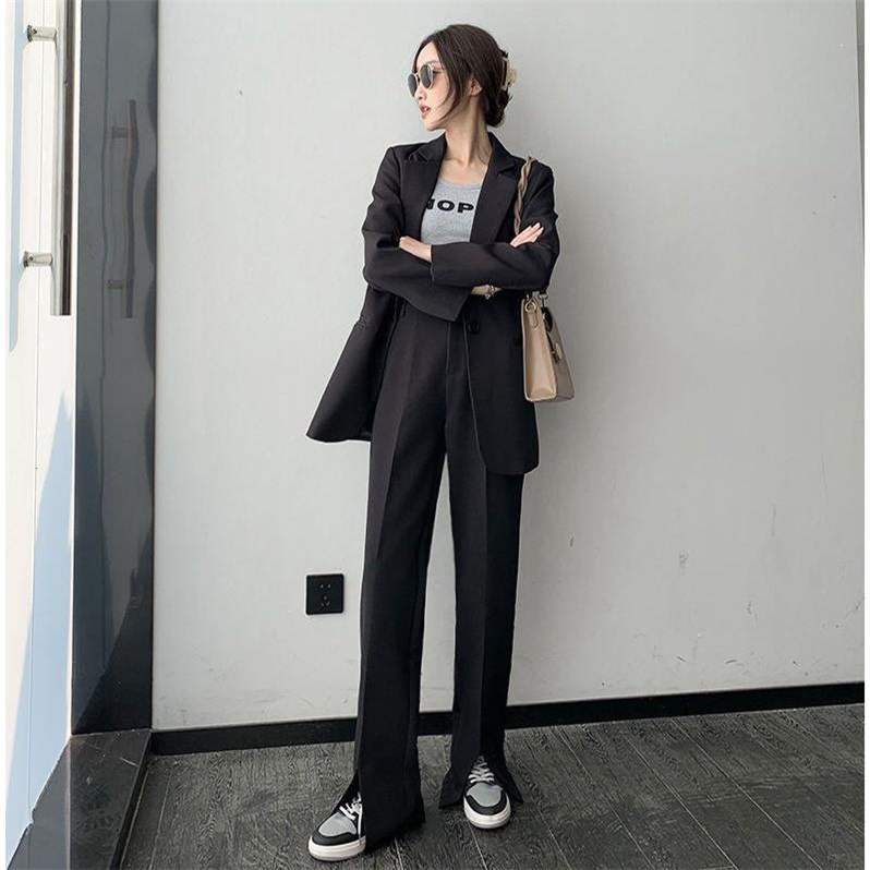 Black suit pants female high waist slim straight corks wil|ruв категории Женская одежда, женской одежды - от Buy2taobao.com для оказания профессиональной услуги покупки агента Taobao