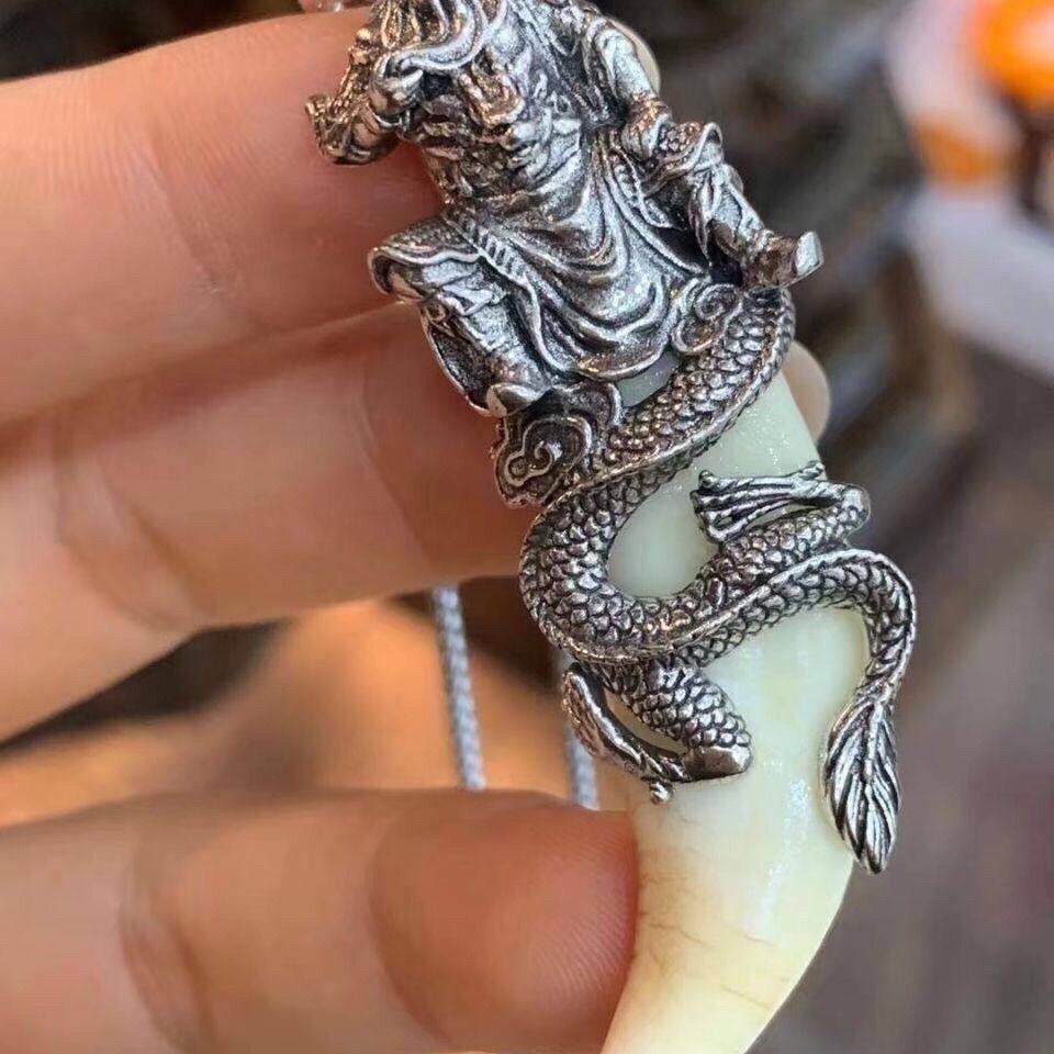 狼牙男款项链吊坠