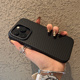 黑色大孔碳纤维纹适用苹果16手机壳新款16promax套iphone16pro硅胶苹果15防摔苹果13全包14超好看12女ProMax