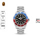 BAPE配饰CLASSIC TYPE 2 BAPEX钢带手表腕表187001I