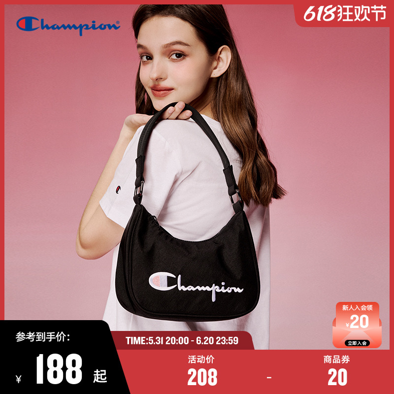 Champion冠军斜挎包女腋下牛