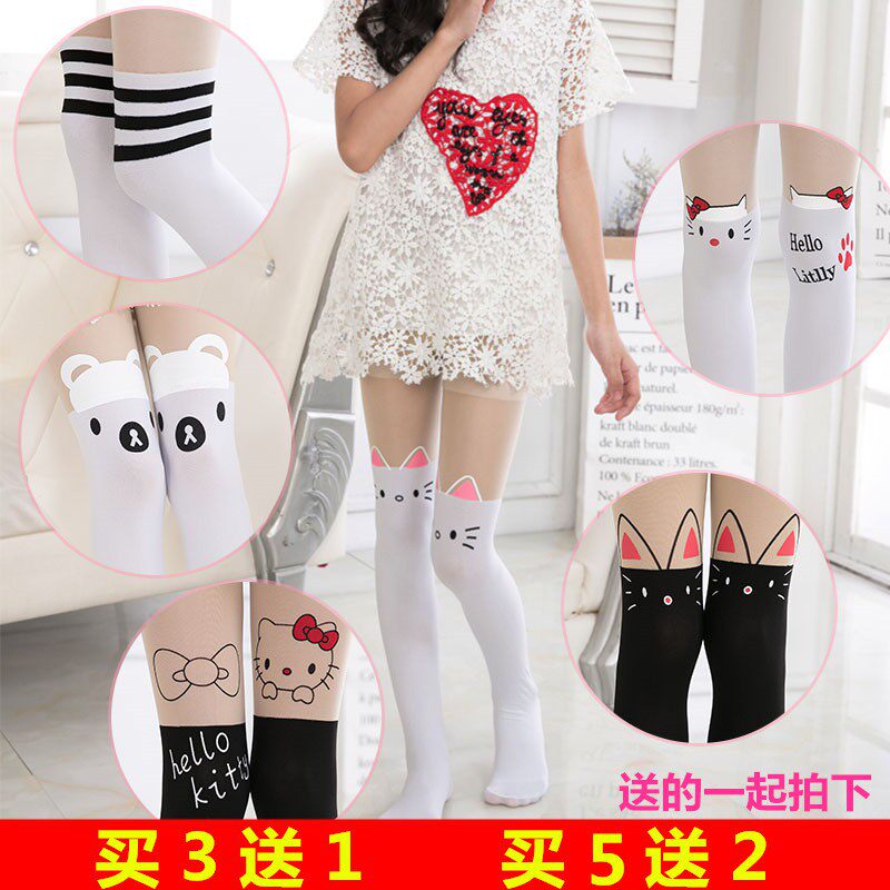 春夏款女童打底袜裤长筒儿童连裤袜夏季薄款丝袜子小女孩连体袜子