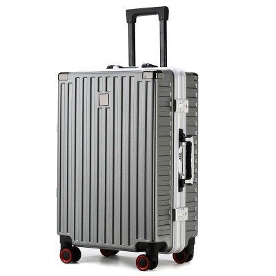 拉杆箱带钥匙锁万向轮铝框20登机箱24行李箱密码箱28寸旅行皮箱子