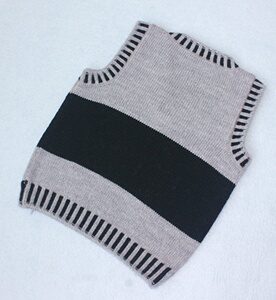 宝宝毛线背心手工编织图片