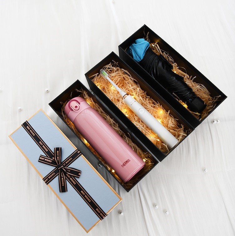 教师节礼物水杯礼盒套装送礼空盒子礼品盒送老师包装盒生日礼物盒