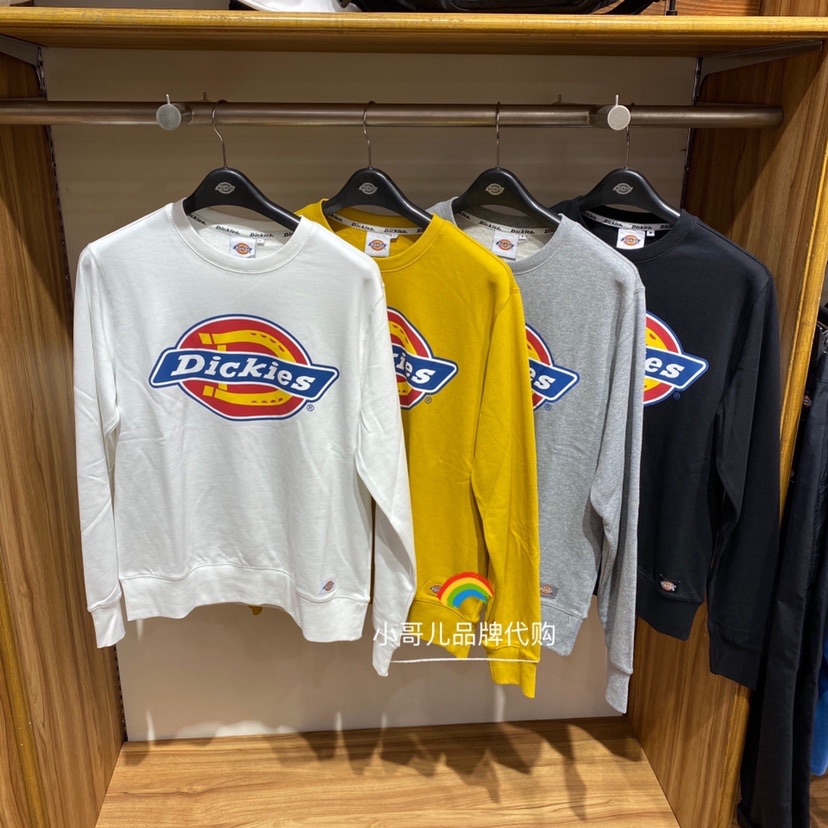 dickies迪凯斯卫衣2021秋季经典款男式圆领长袖t恤卫衣dk008714