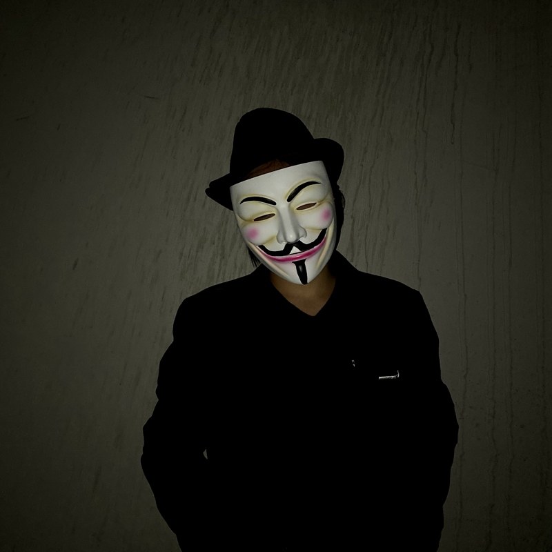 v字仇杀队面具树脂万圣节恐怖电影主题cos剧本杀密室逃脱主题道具