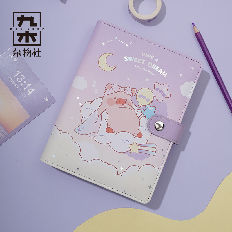 Nine wood sundry Club LuLu A dream come true Loose-leaf PDA diary Notepad lovely Cartoon Hearts student Stationery birthday gift Send his girlfriendin the Electronic Dictionary/Electronic paper book/Stationery , The paper book , 手帐/日程本/计划本 category - from Buy2taobao.com to provide professional Taobao agent buy service
