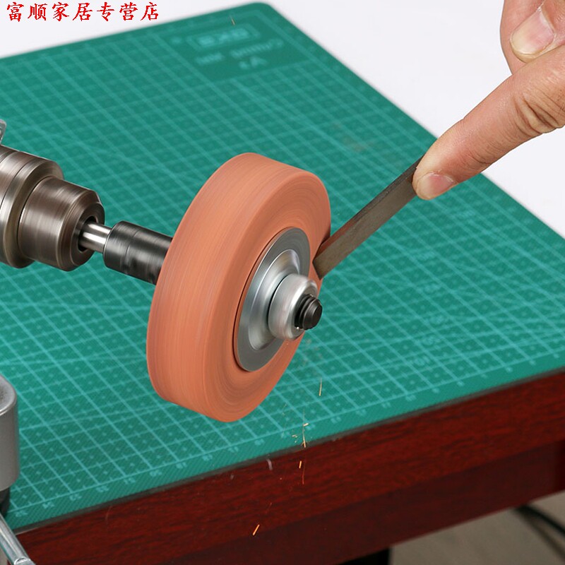 电钻转换手砂轮机家用磨刀器磨刀石抛光轮迷你小型磨钻头打磨配件