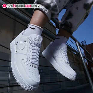 Nike耐克女鞋Air Force1 AF1空军一号低帮小白鞋板鞋DQ0231-100