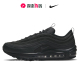 NIKE耐克女鞋AIR MAX 97 子弹头运动休闲跑步鞋黑武士DH8016-002