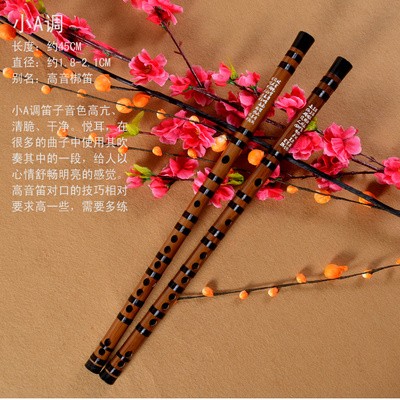 小a调笛子一节图片