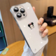 【夏日情侣款】适用苹果16promax手机壳新款iphone15简约透明高级感14迪士尼男女12款plus超薄无边框13全包11