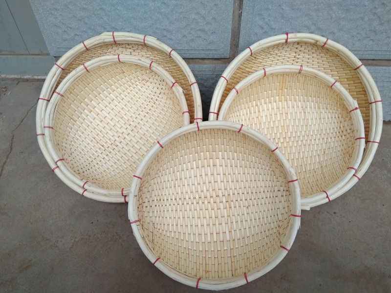 2020农家纯手工柳编藤编筲箕家用竹编大中小号柳条家用簸箕笸箩