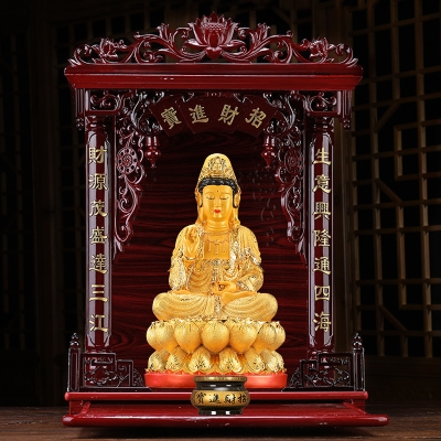 正品南海观音菩萨像摆件滴水南海坐莲观世音佛像工艺品客厅供奉居